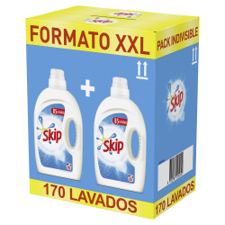 SKIP ACTIVE CLEAN 170 WASHES BOX 2 BOTTLES Latramuntana
