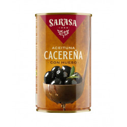 SARASA CAN BLACK OLIVES CACEREÑA 350 G Latramuntana