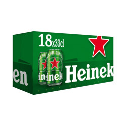 HEINEKEN BEER PACK 18 CANS 33 CL Latramuntana